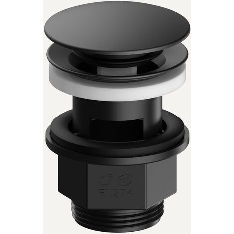 Piletta di scarico clic-clac in ABS nero opaco Paini 53YO945TCEHSR  Nero opaco (1/2)