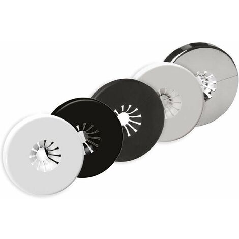 Rosone a parete in plastica per valvole e detentori serie TopFAR e LadyFAR 0441  Cromo