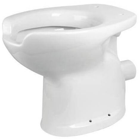 Vaso in ceramica alto 49 cm per disabili con apertura frontale Idral Easy 10200-10210 Parete
