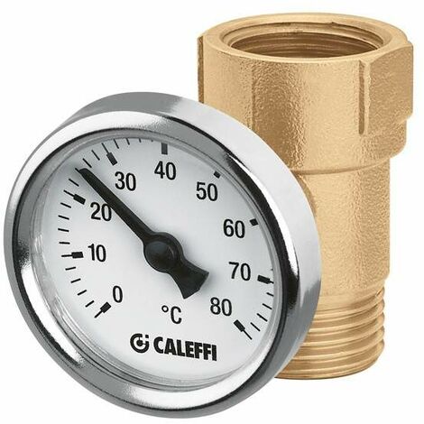Raccordo portatermometro Caleffi 657400 1/2" M x 1/2" F