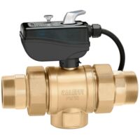 Valvola a sfera a due vie motorizzata 1", tensione 24V Caleffi 638064 1”