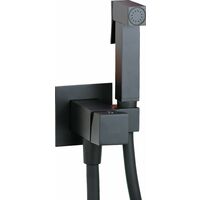 Set bidet incasso quadro colore nero opaco Paffoni ZDUP112NO Nero opaco