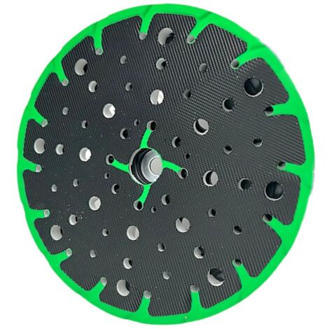 Plateau Ponceuse 150mm à 48 Trous Bords Arrondis - Compatible Festool ETS/EC/WTS 150, Fixation M8