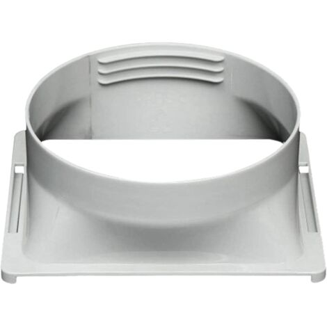 Climatiseur Adaptateur Interface De Tuyau D'Échappement,15 cmCache Fenetre Clim Adaptateur De Fenêtre Pour Tuyau D'Échappement