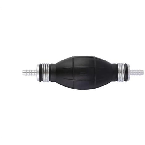 Fuel Pump 10mm Elbow Fuel Assembly Single-head Curved Fuel Pump Rubber+aluminum Alloy Hand Primer Bulb Type Boat Fuel Diesel Pump For Car Rv Boat Moto (1/5)