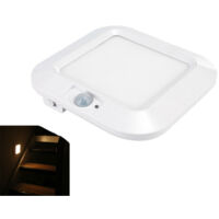 Rwoythk – Plafonnier LED rechargeable avec détecteur de mouvement – 6000K – Installation sans fil – Économie d'énergie – Pour couloirs et salles de bain