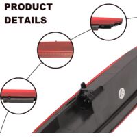 3ème Feu Stop Haut Niveau Pour Renault Clio II 1998-2005 - Rouge - Référence OEM 7700410753 - Facile à Installer