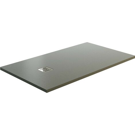 Piatti doccia larghezza speciale di 75 et 100 cm Colore: Grigio - Estensione: 160x75 (1/2)