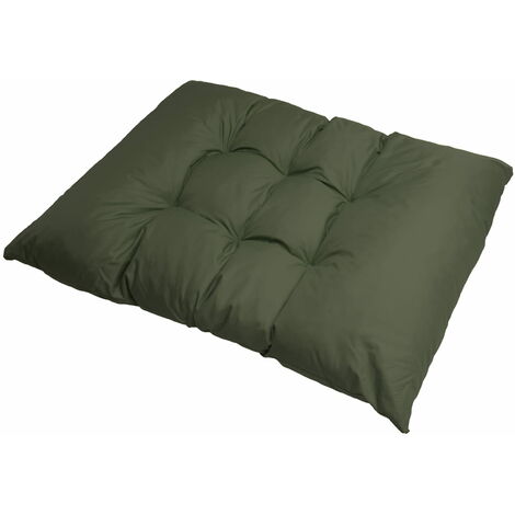 Coussin pour palettes 120 x 60 cm, coussins canapé, coussin de jardin, coussin de sol/ coussin palette in-extérieur Vert, SETGARDEN