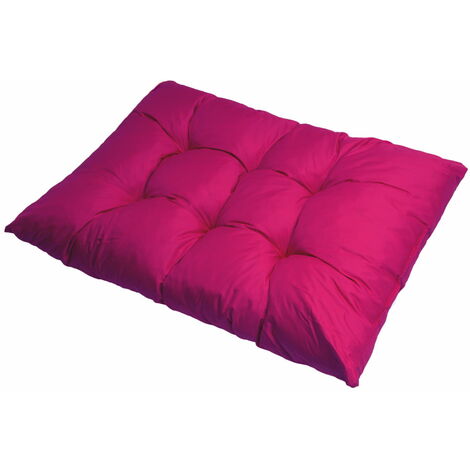 Coussin pour palettes 120 x 80cm, coussins canapé, coussin de jardin, coussin de sol/ coussin palette in-extérieur Rose, SETGARDEN