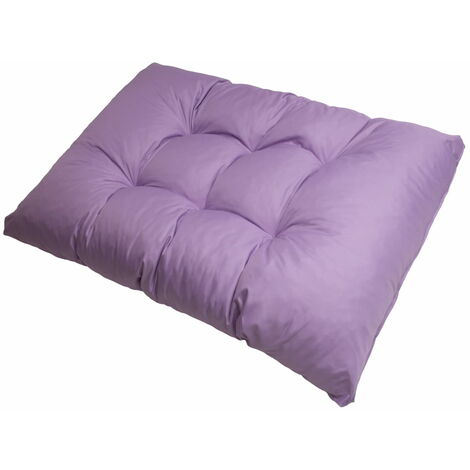 Coussin pour palettes 120 x 50 cm, coussins canapé, coussin de sol/ coussin palette in-extérieur Violet clair, SETGARDEN