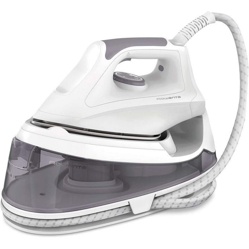 Polti Vaporella™ Forever 615 Pro Centrale Vapeur Autonomie Illimitée, Fer Professionnel Semelle Aluminium, 4 bar, Réservoir Amovible 0,7 L, Chauffe Rapide 3 min, Noir et Acier [Classe A