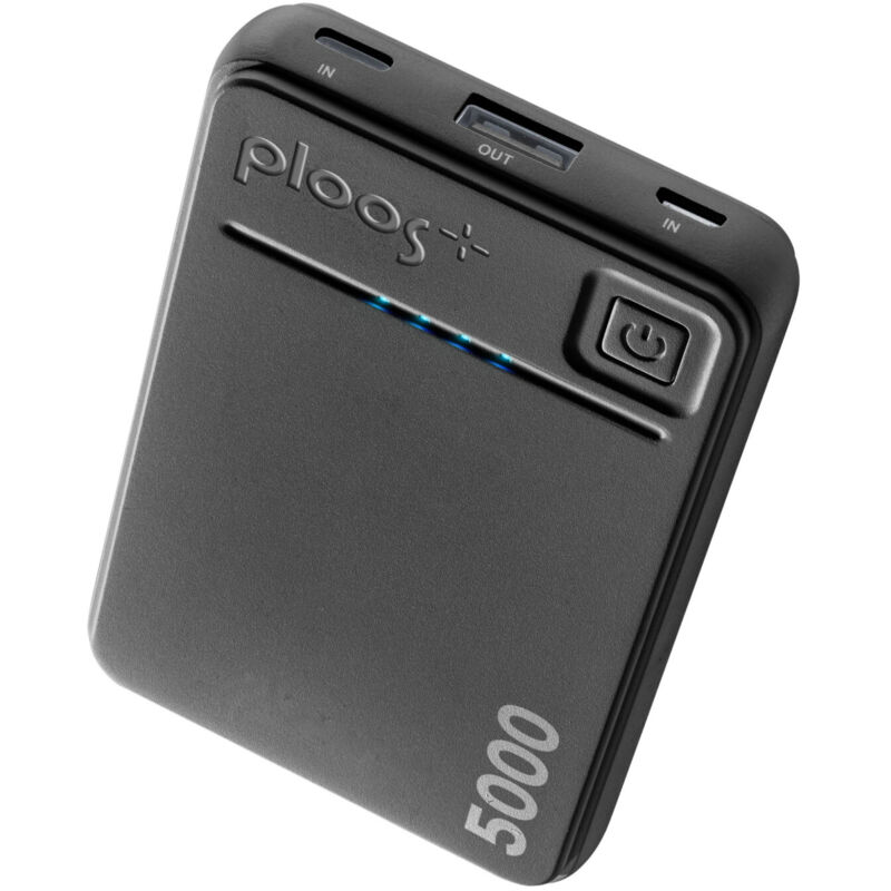 Mini Power Bank 5000 MAh Con Cavo USB-C Integrato – Caricatore Portatile Di Emergenza