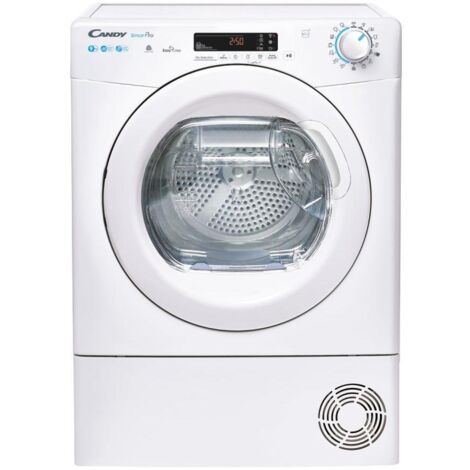 Candy Asciugatrice CSOEH9A2DES Smart Pro Libera Installazione 9 kg A++ Bianco