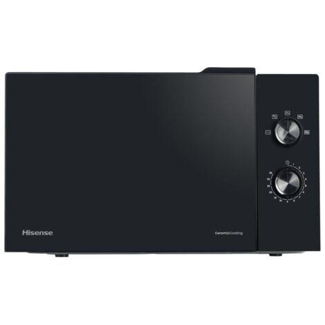 Hisense H23MOBP2H4 forno a microonde Superficie piana Solo microonde 23 L 800 W Nero (1/4)
