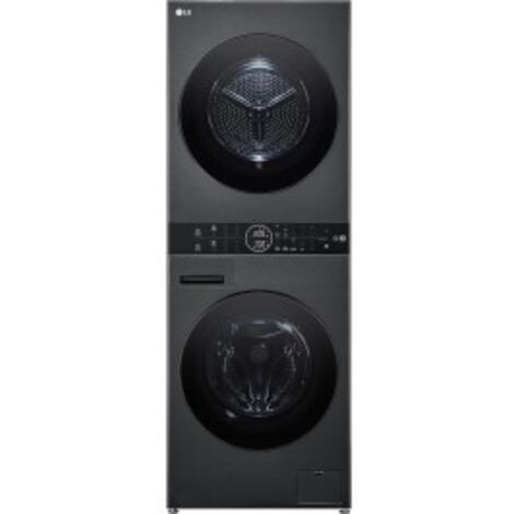LG WashTower WT1210BBF Colonna Bucato 12/10kg AI DD, Classe A, Pannello unificato. Tipo di carica: Caricamento frontale, Posizionamento dell'apparecchio: Libera installazione, Colore del prodotto: ... (1/5)