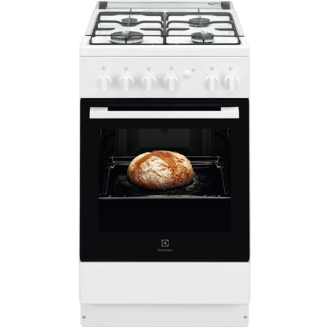 Electrolux LKK500000W Cucina a Gas con Forno 50 cm Classe A Bianco