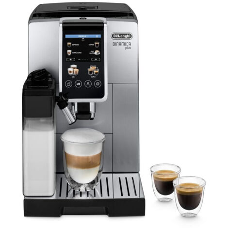 De Longhi ECAM380.85.SB Macchina per Caffe' Automatica Combi 1,8 L Nero Argento