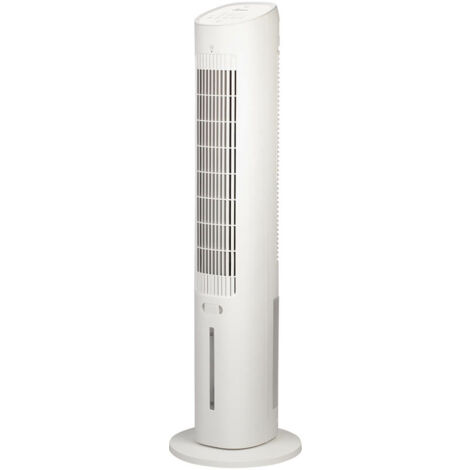 Ardes AR5R09 Raffrescatore Evaporativo a Torre EOLO TOWER con Telecomando Bianco