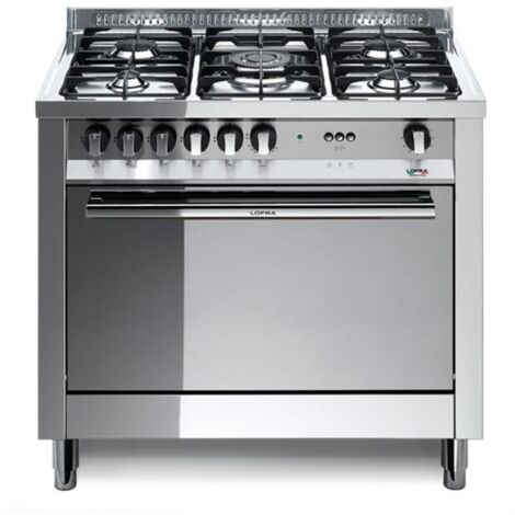 Lofra MG96GV/C Cucina freestanding Acciaio inossidabile Gas A