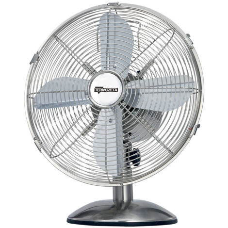 Termozeta TZMA01 Ventilatore da tavolo Manchester Cromo