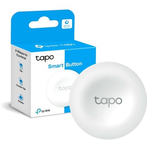 Tapo S200B Pulsante Intelligente Smart Button, Azioni Intelligenti, Controlla i Dispositivi Intelligenti con Il Pulsante, Allarme con Un Clic, Lunga Durata della Batteria, Hub Obbligatorio (1/5)