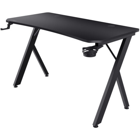 Trust GXT 700 Omnius - Scrivania da Gaming Nero 120x60x74 cm con Telaio in Metallo (1/5)