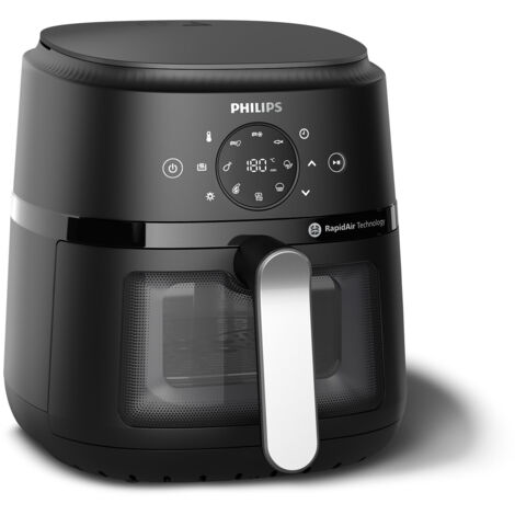 Philips 2000 series NA221/00 Friggitrice ad aria calda 4,2 L 1500 W Nero, Argento