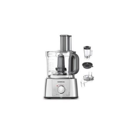 Kenwood FDP65.590SI MultiPro Express Robot da Cucina con Frullatore Spremiagrumi e Taglia Verdure 1000W 3 L Silver (1/4)