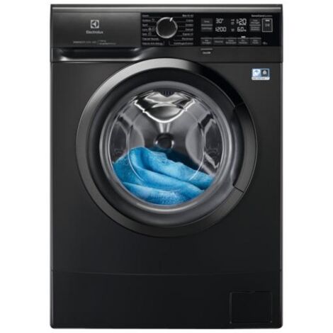 Electrolux EW6S306BL Lavatrice Caricamento Frontale Slim 38 cm 6 kg Classe B 1000 giri Inverter Nera