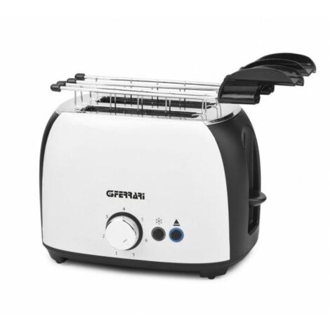 G3 Ferrari G10033 Grantoast Tostapane 2 Funzioni 800 W Bianco