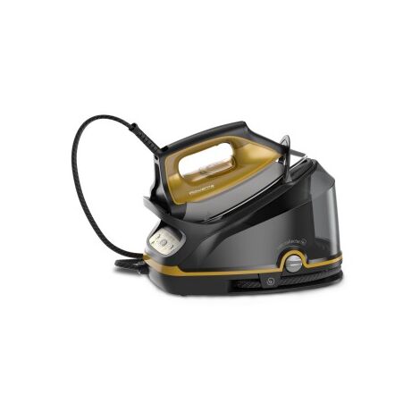 Rowenta Compact SteamPro DG7644 Stazione stirante de Steam, 2200 W, 1100 millilitri, Nero e Giallo