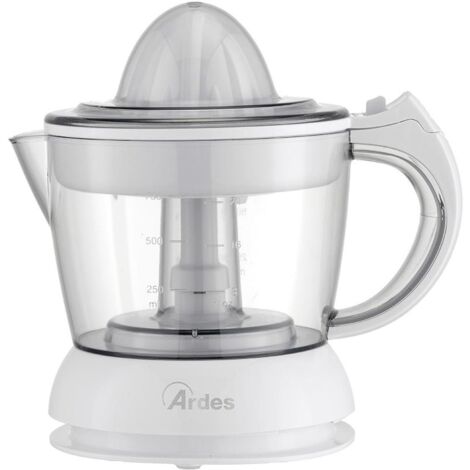 Ardes ARSPRE02 spremiagrumi elettrico 0,75 L 25 W Trasparente, Bianco (1/4)