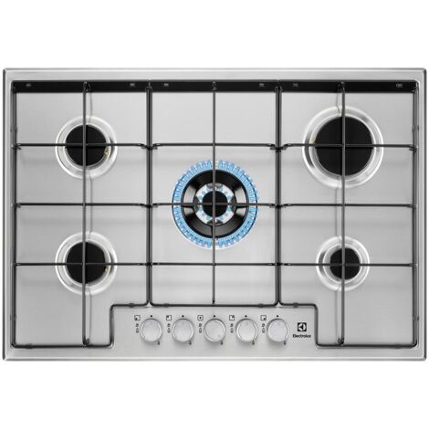 Electrolux EGS7534X Piano Cottura Gas 5 Fuochi Gas Acciaio Inox