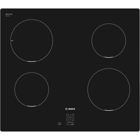 Bosch Serie 2 PUG611AA5E. Colore del prodotto: Nero, Posizionamento dell'apparecchio: Da incasso, Dimensione della larghezza del piano cottura: 60 cm. Tipo di controllo: Touch, Posizione di control...