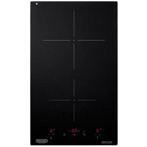 DeLonghi PIN 32 Linea Design Piano Cottura ad Induzione 2 Zone Comandi Touch control Sistema Induction Energy Control 27cm Nero