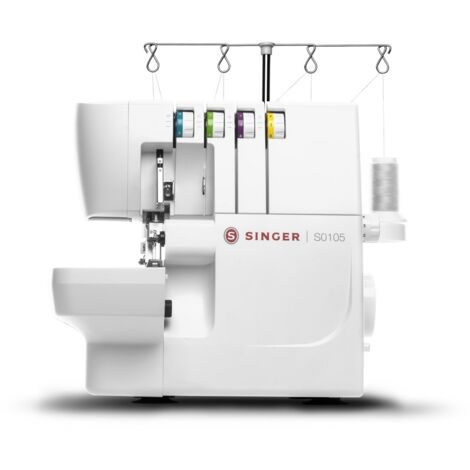 Macchina da Cucito SINGER S0105 Portatile Elettrica Bianco