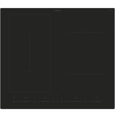 Candy CETPS64MCWFTT1 Piano Cottura Induzione 59cm 4 Fornelli Nero da Incasso