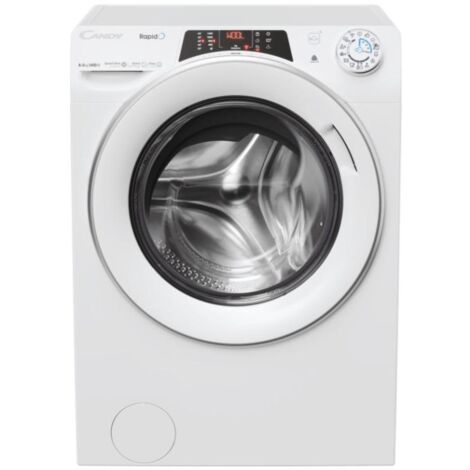 Candy RapidÓ ROW4854DWMST-1-S Lavasciuga Libera Installazione Caricamento Frontale Bianco Classe Energetica D