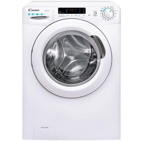 Candy – Lavatrice carica frontale 10 kg – Classe B – 1200 giri – Wi-Fi – 16 programmi di lavaggio – Silenziosità 79 dB – Colore bianco (1/6)