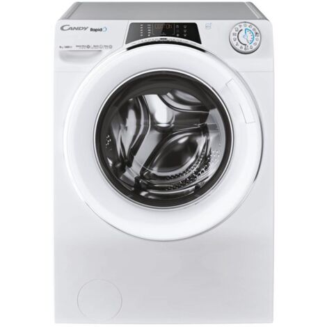 Candy RO 1486DWMCT-1-S Lavatrice a carica frontale RapidÓ 8 Kg 1400 giri Classe A Bianca
