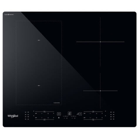 Whirlpool WL B4060 CPNE Piano Cottura a Induzione 4 Fornelli da Incasso 59 cm Nero