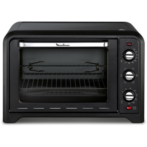 Fornetto elettrico Moulinex Optimo 39L con girarrosto – Potenza 2000W – Libera installazione – Colore nero (1/5)