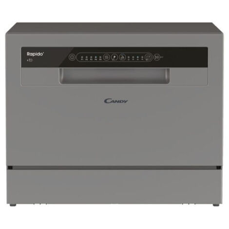 Candy RapidÓ CP 6E51LS Lavastoviglie Libera installazione 6 coperti Classe E Silver