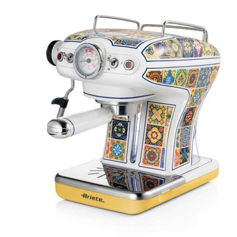 Macchina da caffe' espresso Ariete 13891P a capsule 0.9l 850W Giallo [00M13891PAR0]