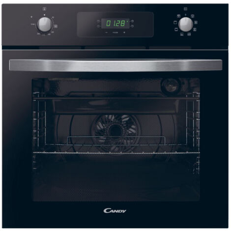 Candy Forno elettrico da incasso FIDC N615 70L ventilato nero con vapore