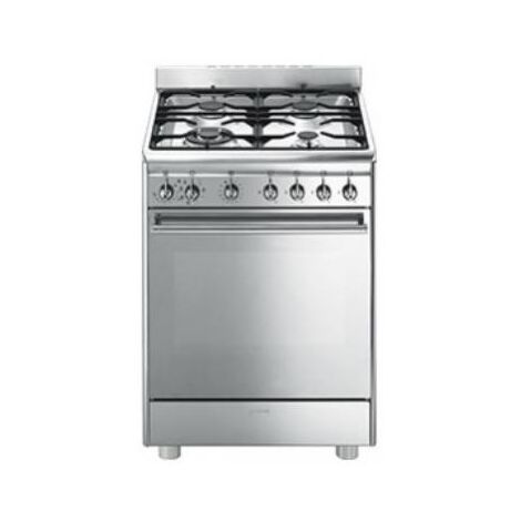Smeg CX68MF8-2 cucina Elettrico Gas Acciaio inox A