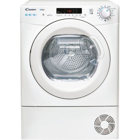 Candy Smart CRE H9A2DE S asciugatrice Libera installazione Caricamento frontale 9 kg A   Bianco