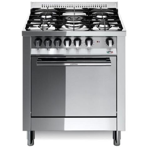 Lofra M76GV/C Piano Cottura Acciaio Inossidabile Gas Classe A