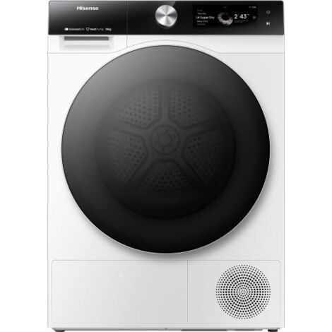 Hisense DH7S107BW asciugatrice Libera installazione Caricamento frontale 10 kg A+++ Bianco